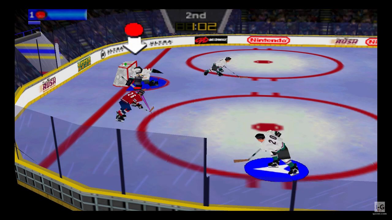 Wayne Gretzky's 3D hockey (kun kassett) - Nintendo 64 spill (n64)