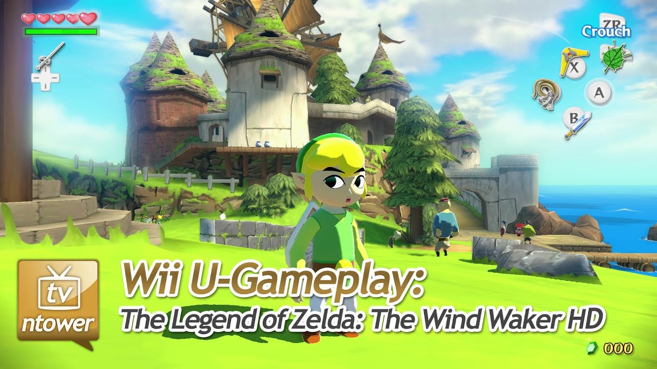 The legend of zelda: The Wind waker HD (brukt) - Nintendo Wii U spill