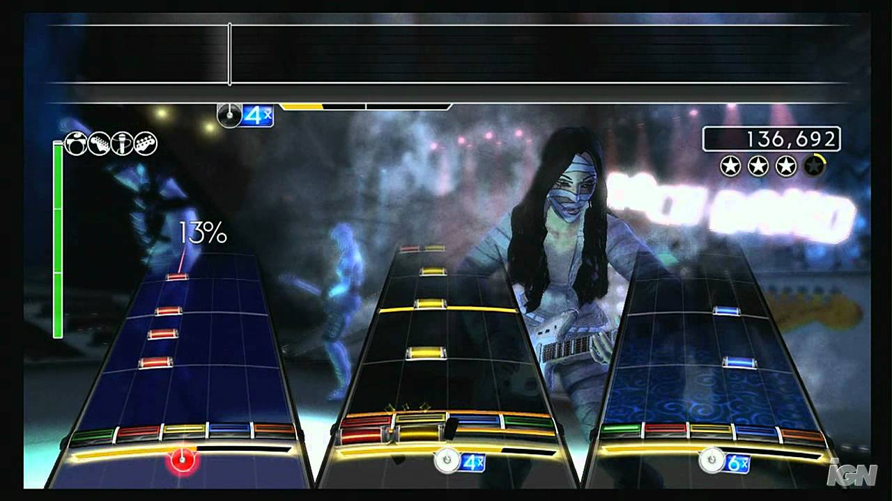 Gameplay-bilde fra Ac Dc Live Rockband Brukt Xbox 360 Spill