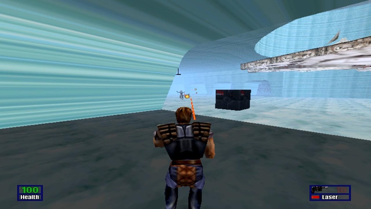 Star wars - Shadows of the empire (komplett i eske - CIB) - Nintendo 64 spill (N64)