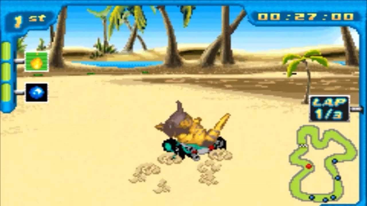 Digimon Racing - Nintendo Gameboy advance spill (GBA)