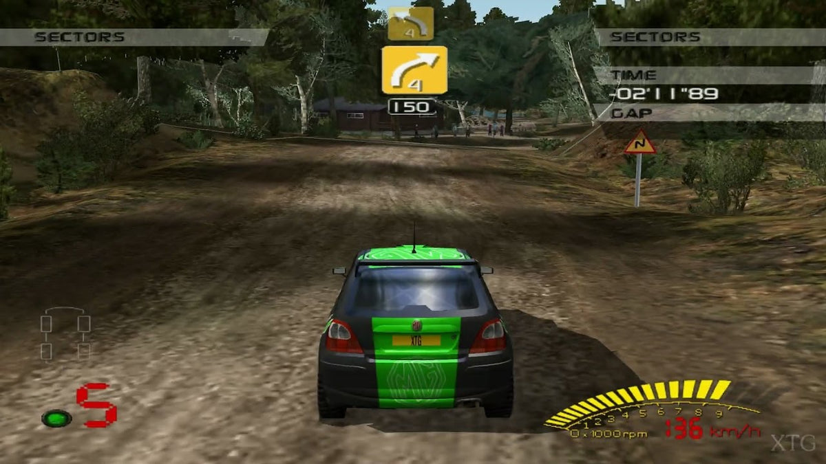 V-rally 3 - Playstation 2 spill (PS2)