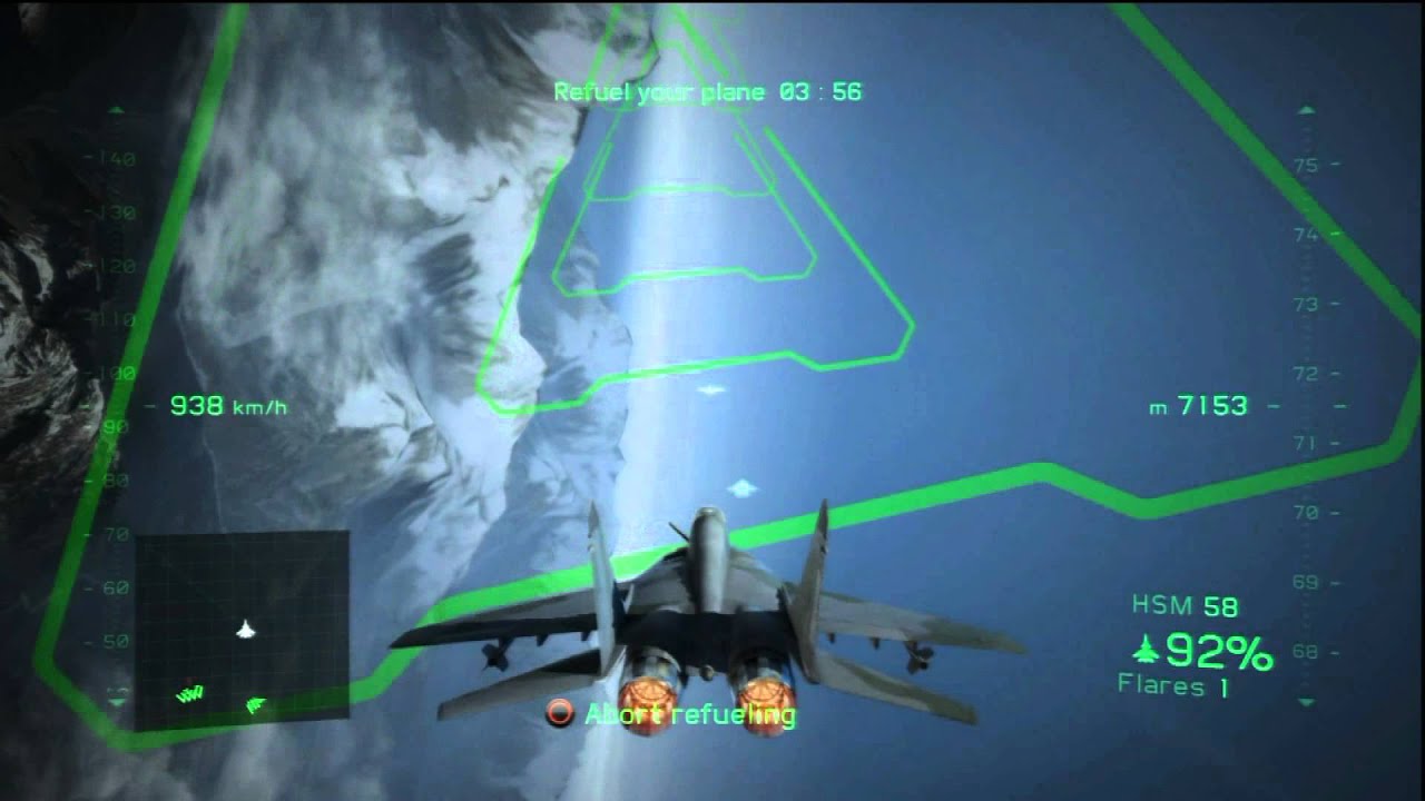 Gameplay-bilde fra Tom Clancys Hawx 2 Playstation 3 Spill Ps3