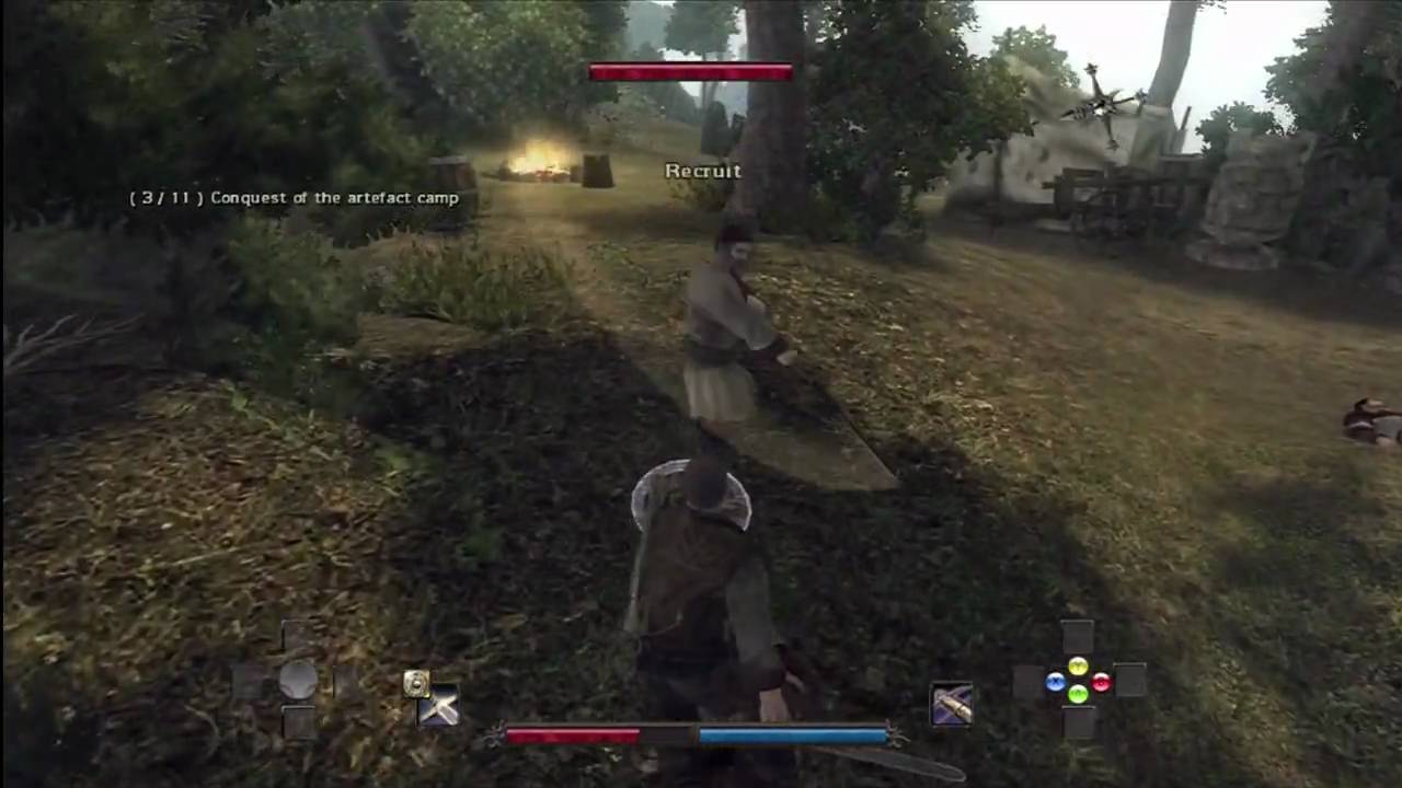 Gameplay-bilde fra Risen – Xbox 360 spill