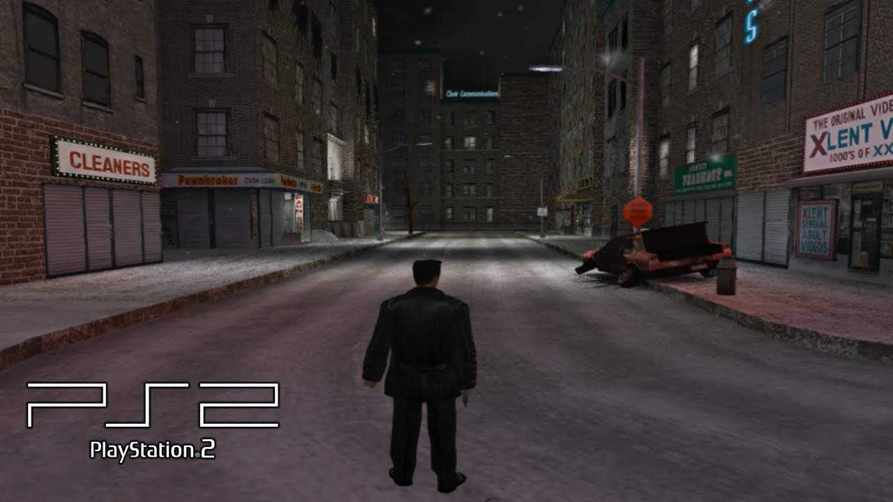 Gameplay-bilde fra Max Payne Playstation 2 Spill Ps2