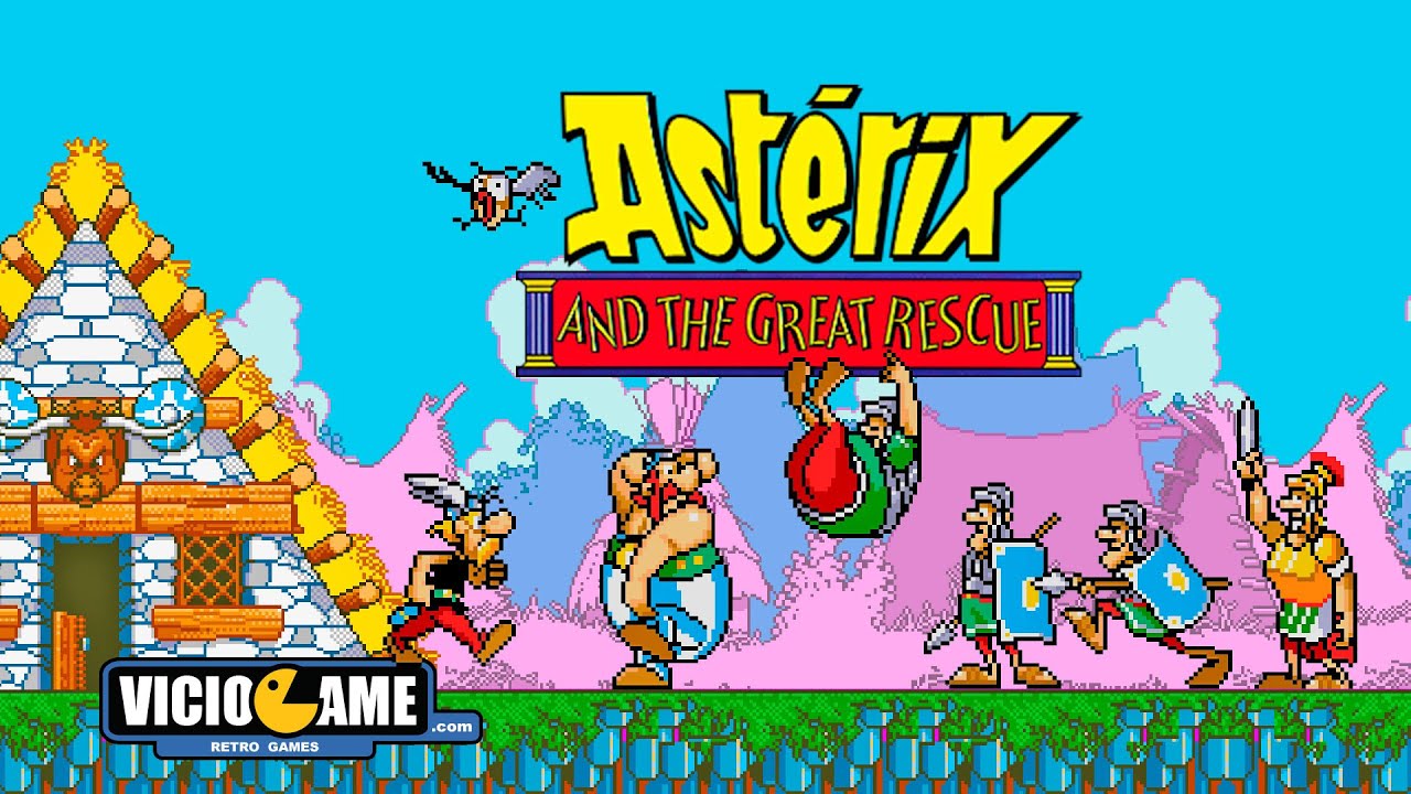Asterix and the Great Rescue - Sega mega drive spill