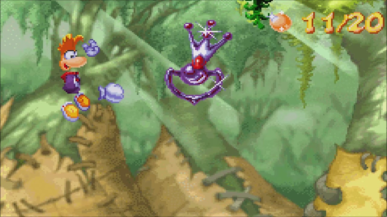 Rayman 3 - Nintendo Gameboy advance spill (GBA)