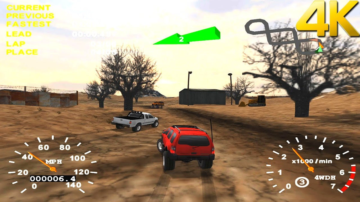 4x4 Evolution - Playstation 2 spill (PS2)