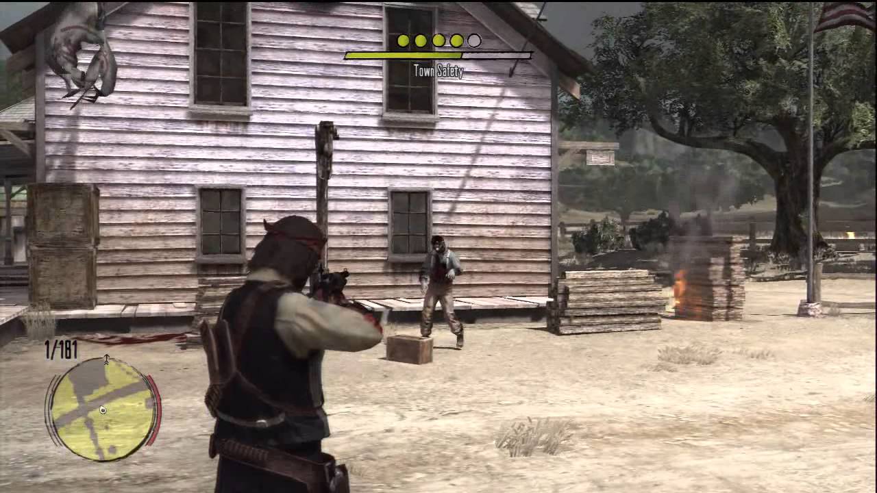 Gameplay-bilde fra Red Dead Redemption Undead Nightmare Xbox 360 Spill