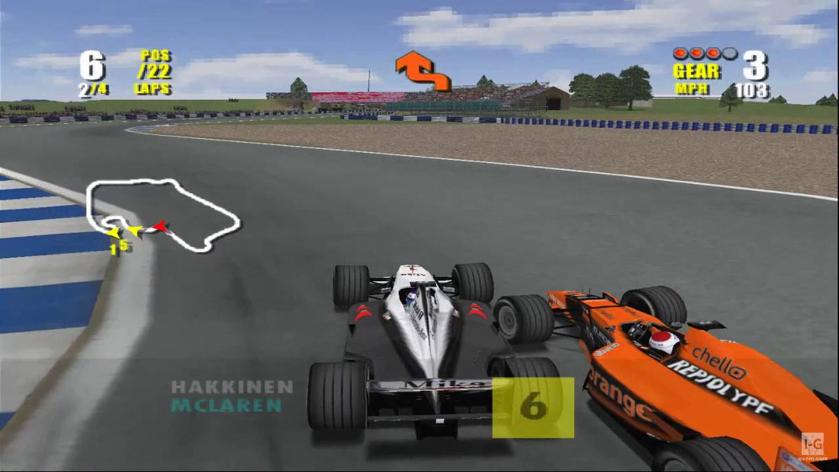 F1 Championship Season 2000 - Playstation 2 spill (PS2)
