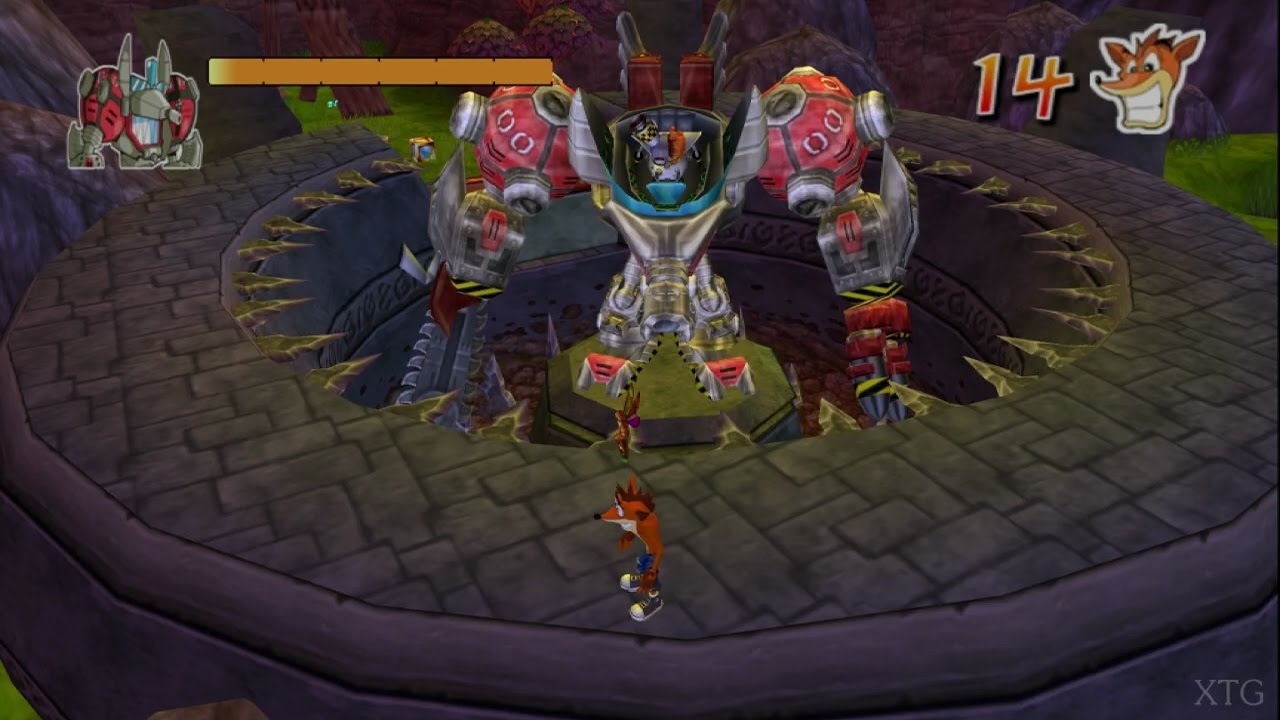 Crash twinsanity (platinum) - Playstation 2 spill (PS2)