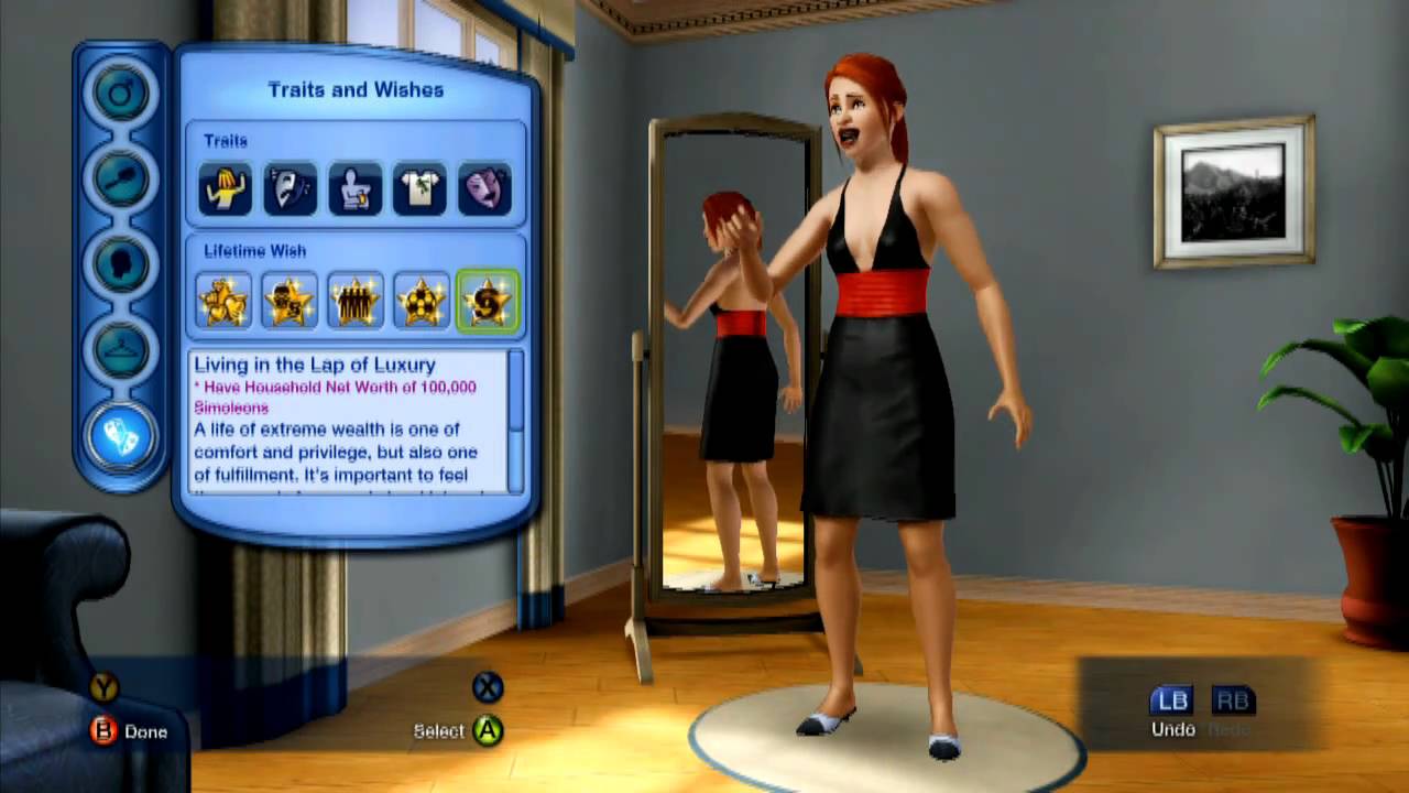 Gameplay-bilde fra The Sims 3 Xbox 360 Spill