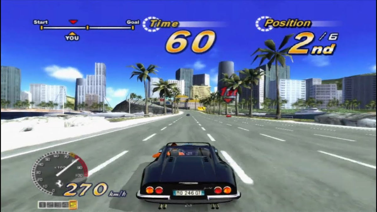 Outrun 2006 - Coast 2 coast - Playstation 2 spill (PS2)