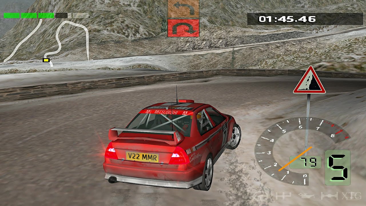 WRC Rally evolved - Playstation 2 spill (PS2)