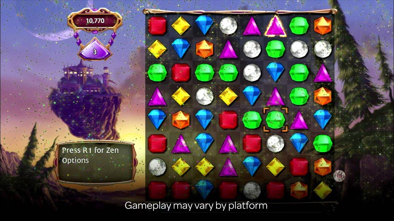 Gameplay-bilde fra Bejeweled 3 – Nintendo DS spill
