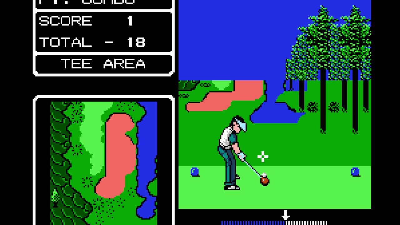 Fighting golf (USA) - Nintendo entertainment system / NES spill