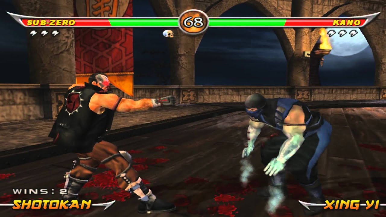 Gameplay-bilde fra Mortal kombat - Armageddon - Playstation 2 spill (PS2)