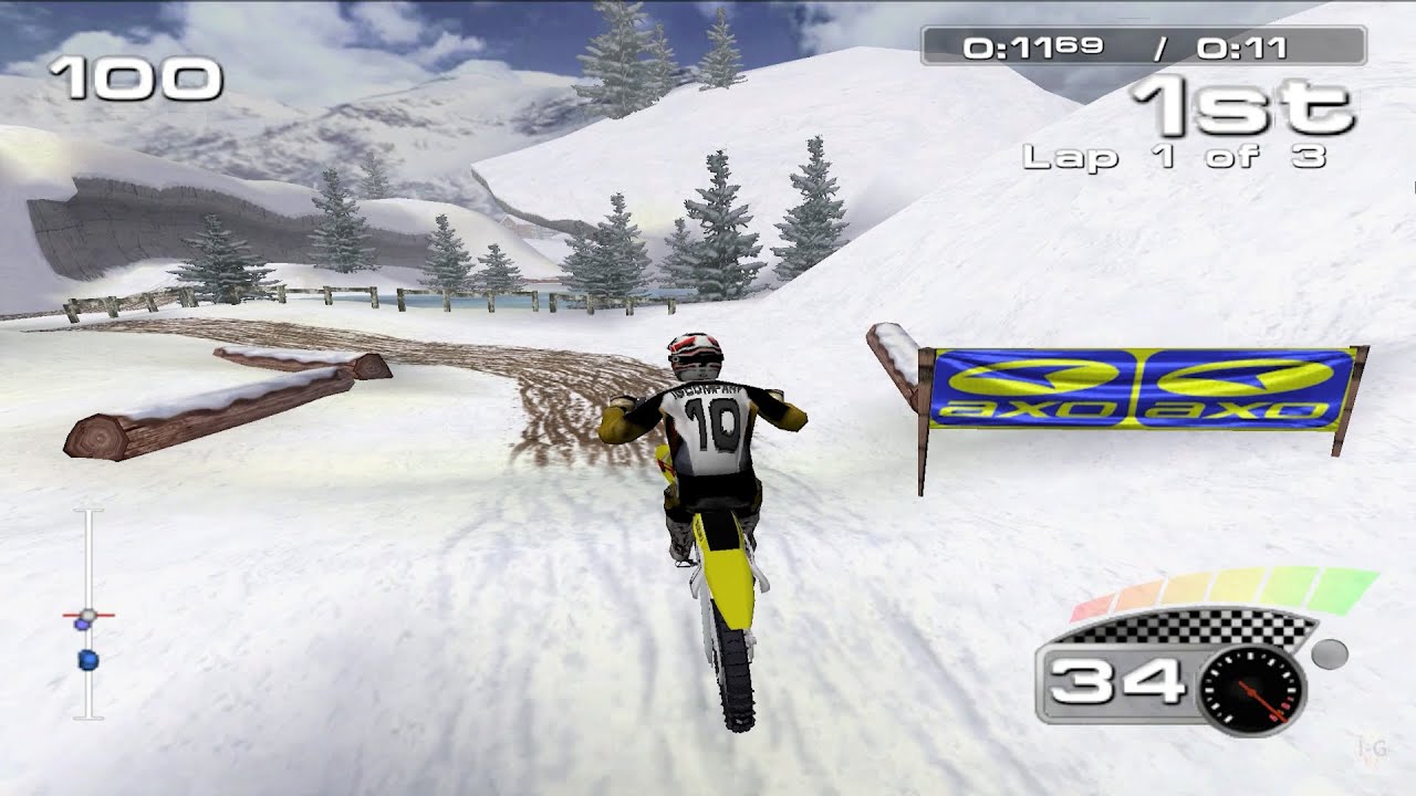 MX2002 Featuring Ricky Carmichael - Playstation 2 spill (PS2)