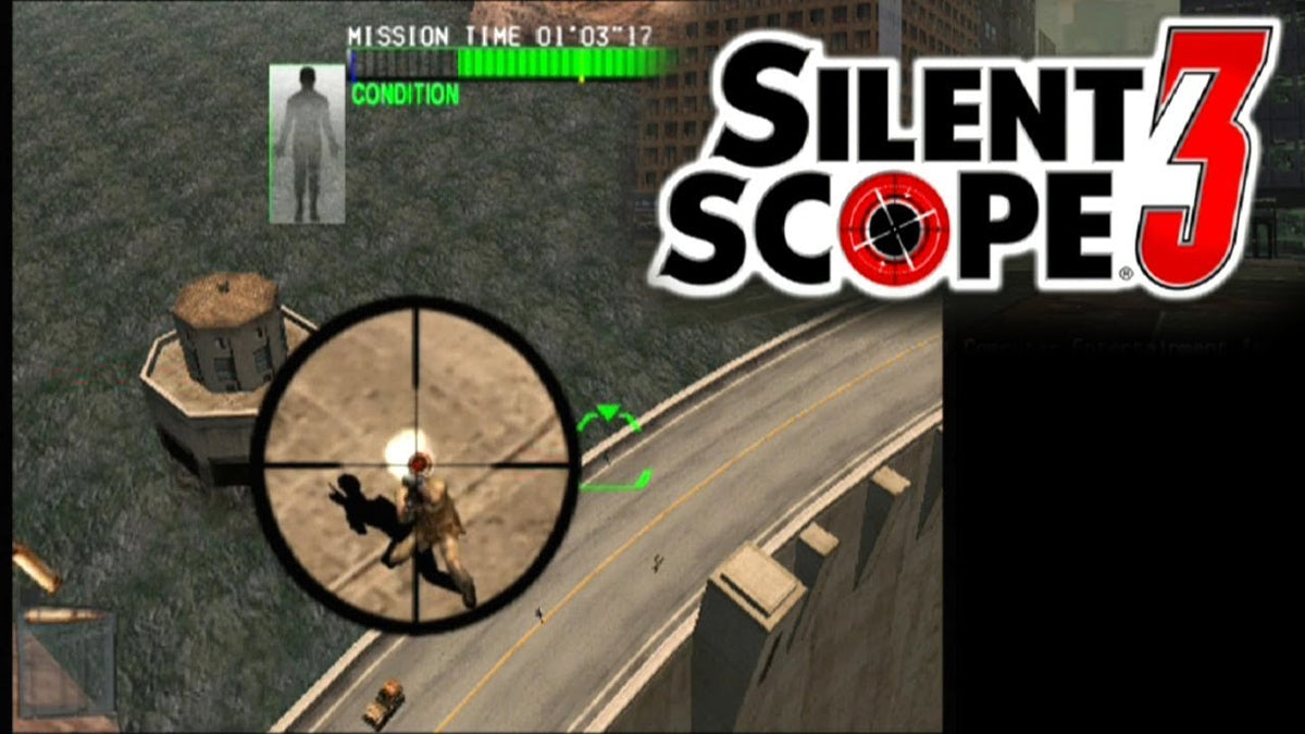 Silent Scope 3 - Playstation 2 spill (PS2)