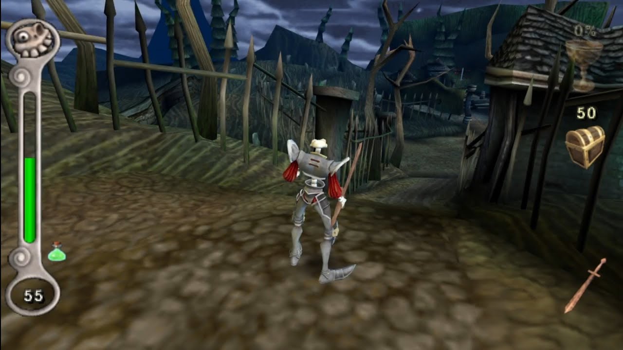 Medievil - Resurrection (platinum) - Playstation portable spill (PSP)