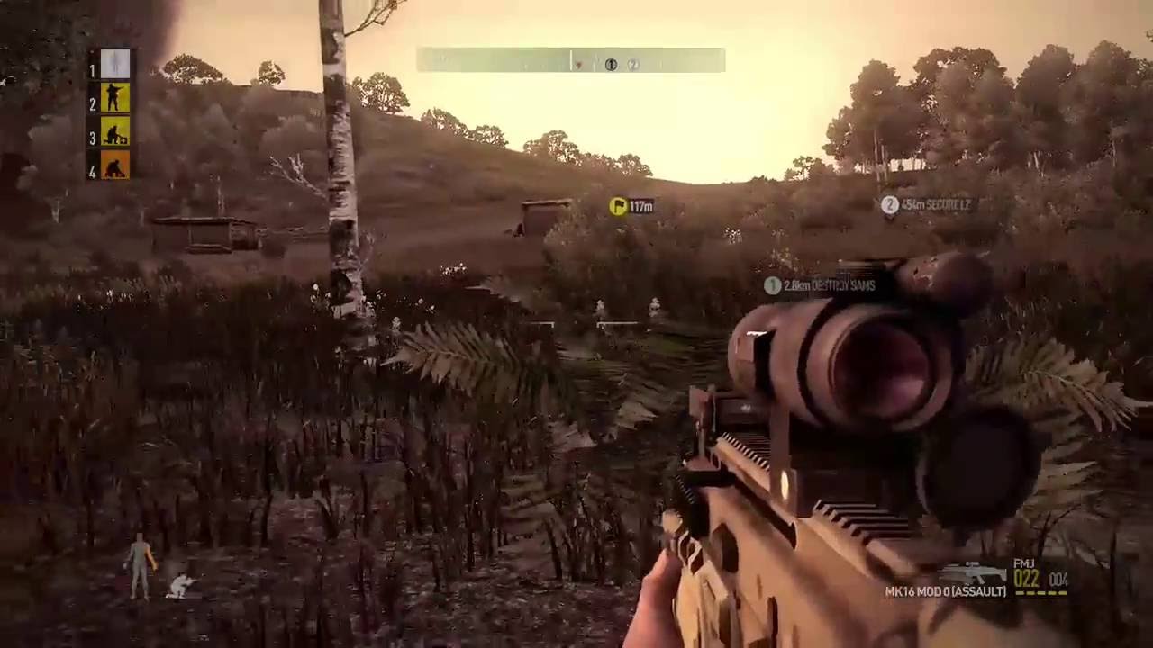 Gameplay-bilde fra Operation Flashpoint Dragon Rising Xbox 360 Spill