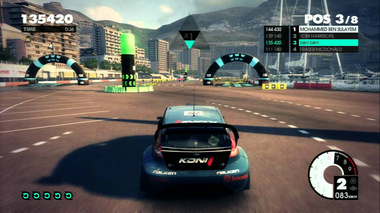 Gameplay-bilde fra Dirt 3 (Nordic edition) - Xbox 360 spill