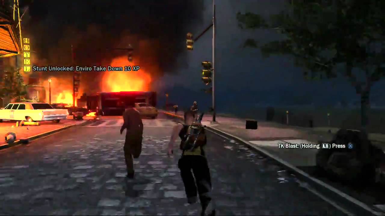 Gameplay-bilde fra Infamous 2 Playstation 3 Spill Ps3