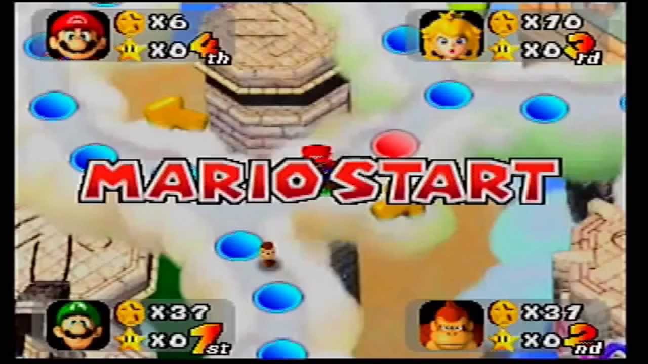Mario party (kun kassett) - Nintendo 64 spill (n64)