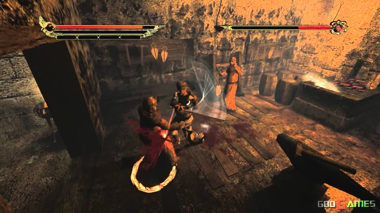 Gameplay-bilde fra Knights Of The Temple Infernal Crusade Xbox Original Spill