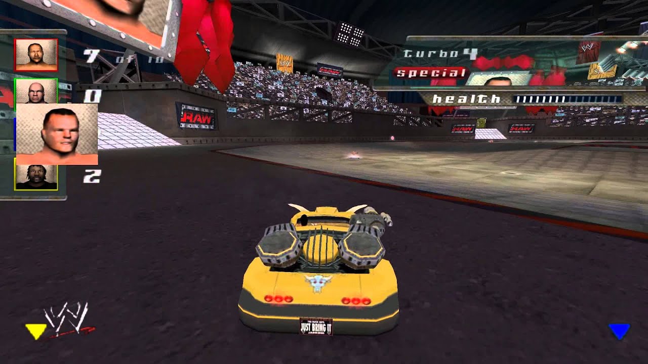 Gameplay-bilde fra Wwe Crush Hour Nintendo Gamecube Spill