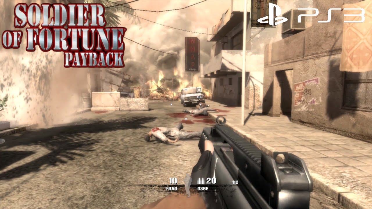Gameplay-bilde fra Soldier Of Fortune Payback Playstation 3 Spill Ps3