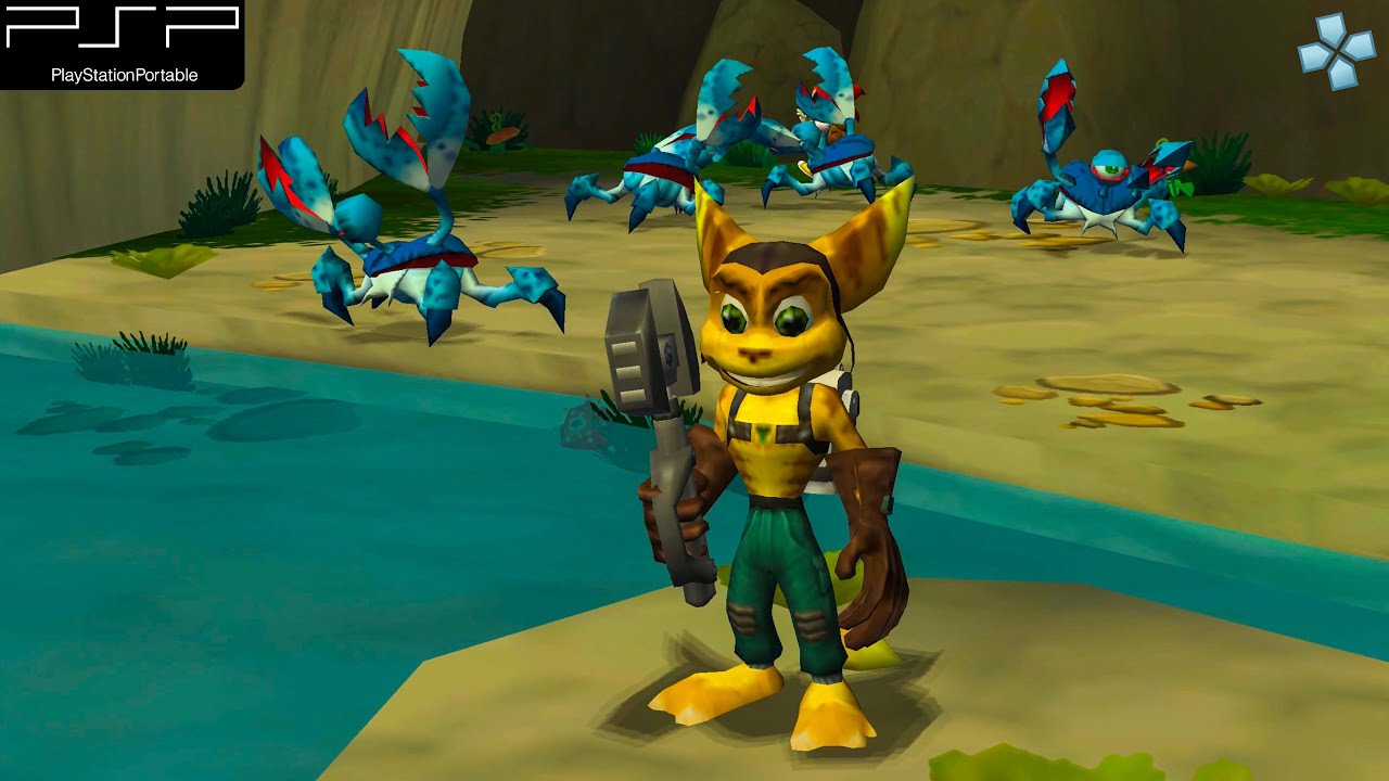 Ratchet and clank - Size matters (platinum) - Playstation portable spill (PSP)