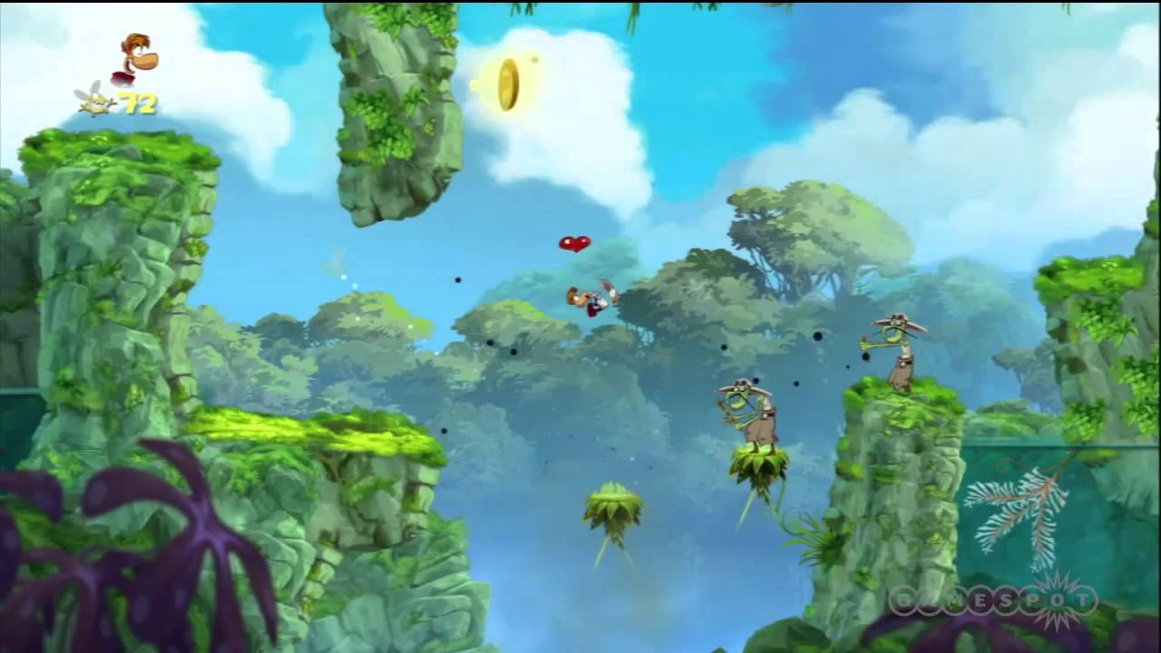 Gameplay-bilde fra Rayman Origins Xbox 360 Spill