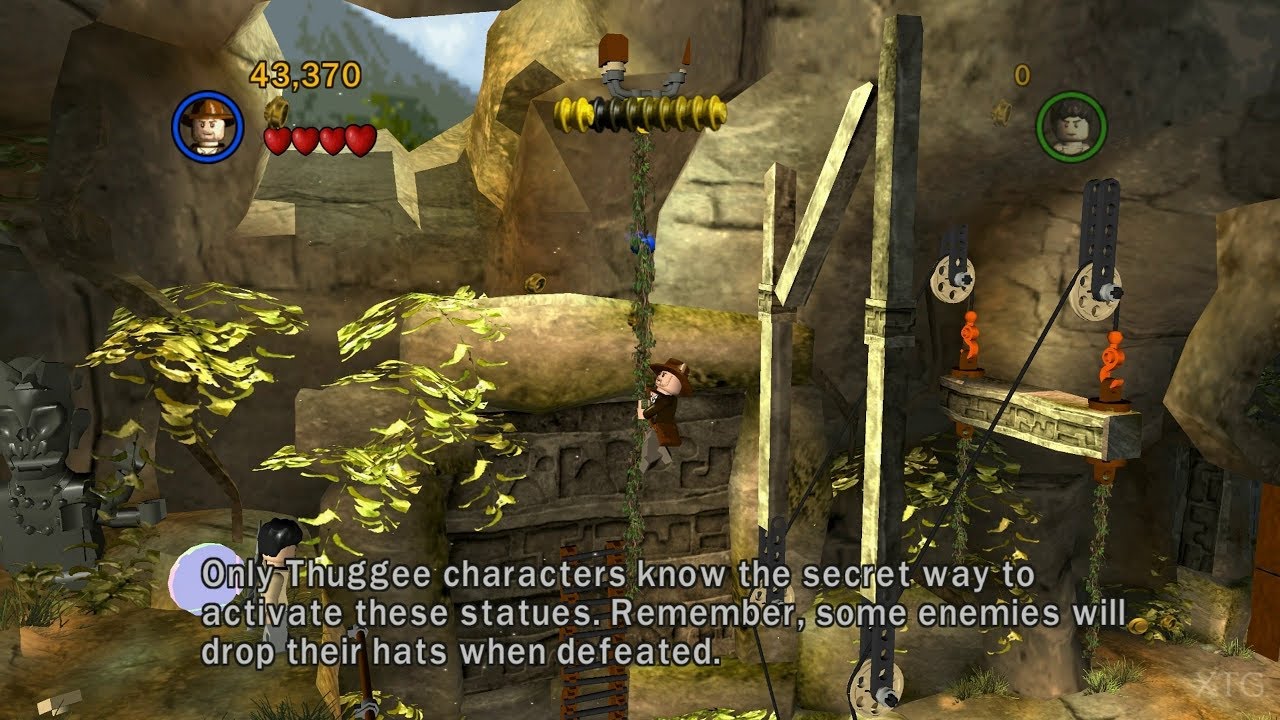 Lego indiana jones - The original adventures (platinum) - Playstation 2 spill (PS2)