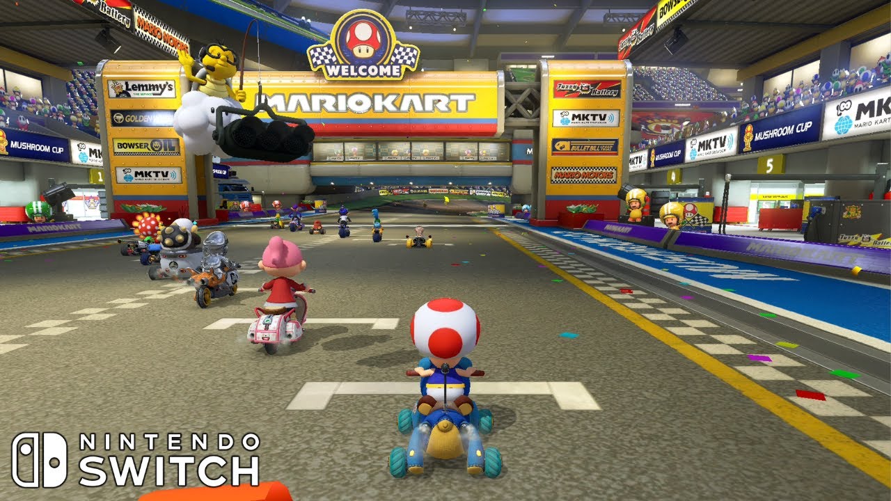 Gameplay-bilde fra mario kart 8 - Deluxe - Nintendo Switch spill