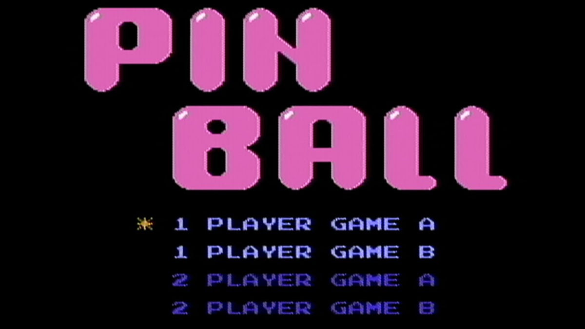Pinball (USA) - Nintendo entertainment system / NES spill