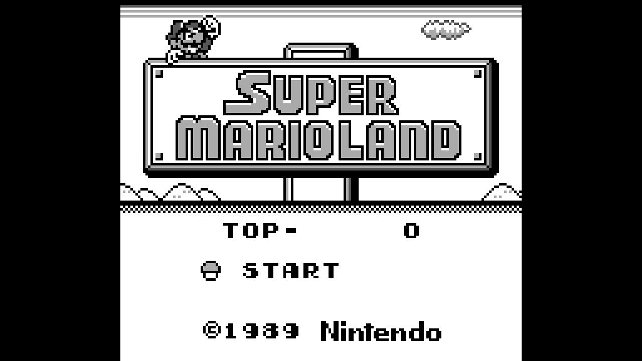 Super mario land (Kun kassett) - Nintendo Game boy spill