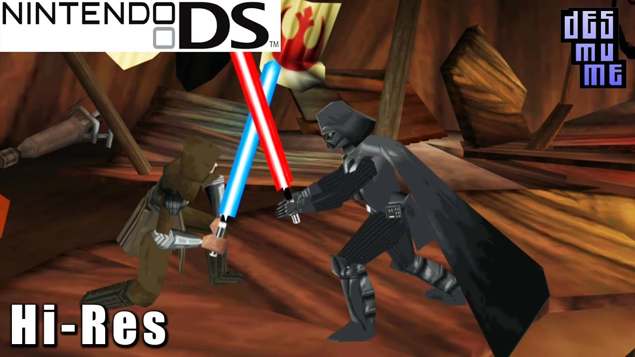 Gameplay-bilde fra Star Wars The Force Unleashed Brukt Nintendo Ds Spill