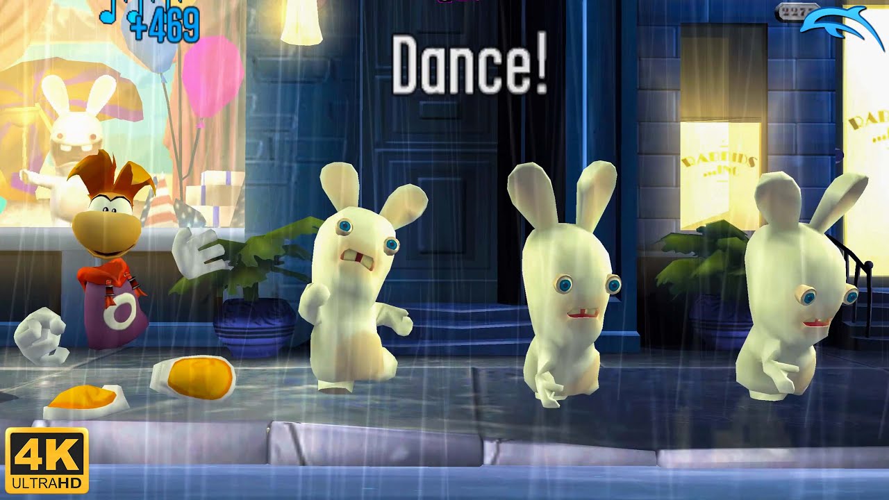 Rayman Raving Rabbids - Nintendo Wii spill