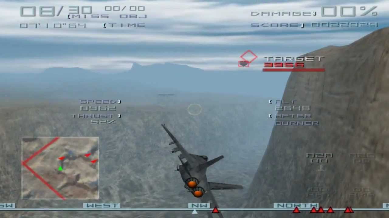 Top gun - Combat zone - Playstation 2 spill (PS2)