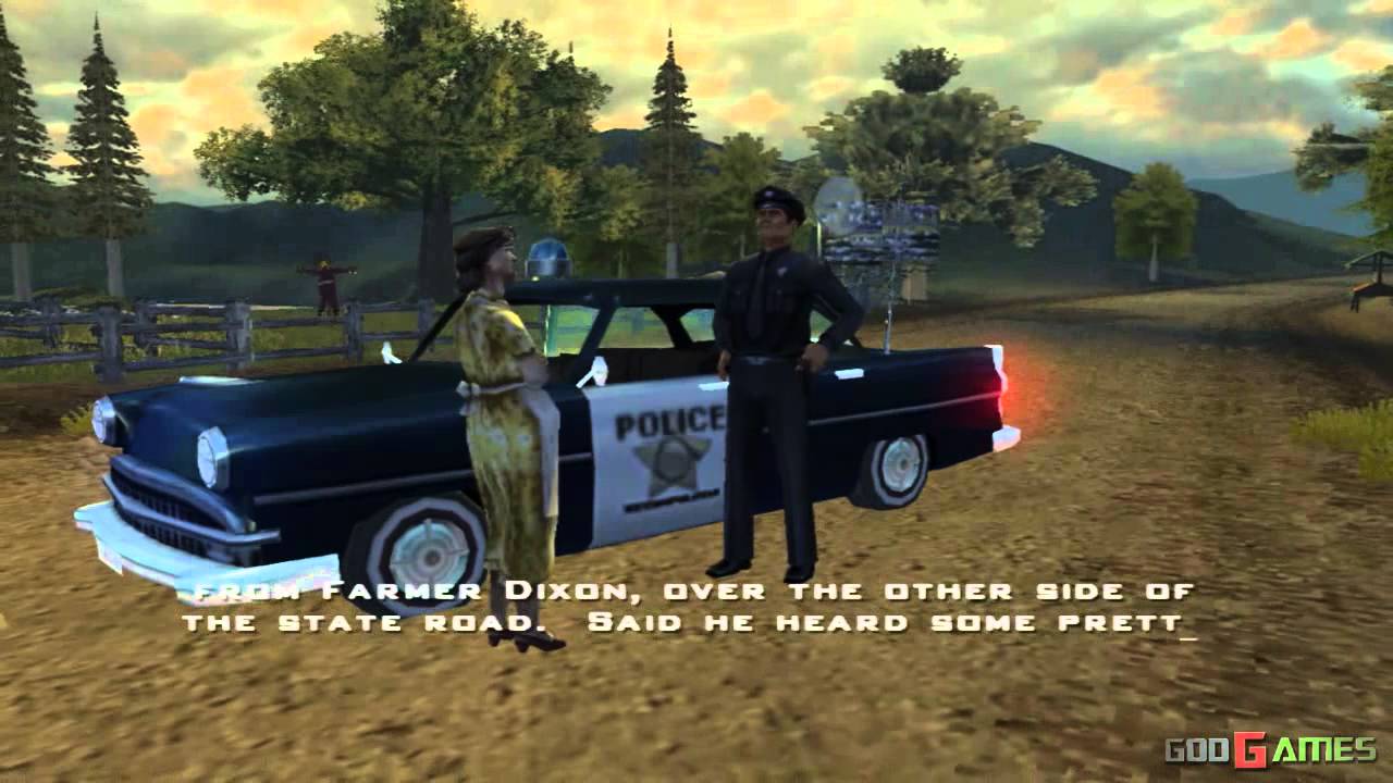 Gameplay-bilde fra Destroy all humans! - Playstation 2 spill (PS2)