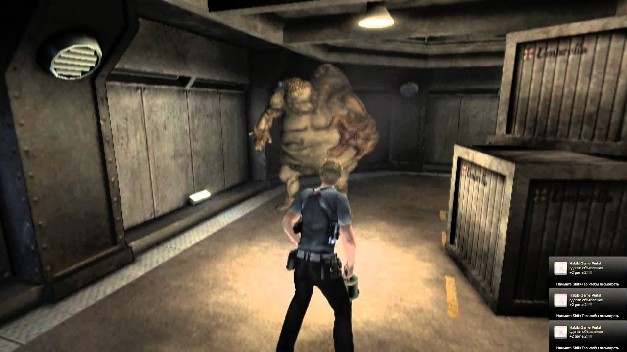Gameplay-bilde fra Resident Evil Dead Aim Playstation 2 Spill Ps2