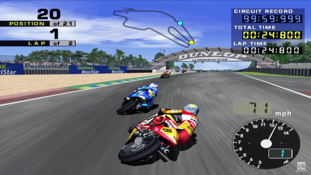 MotoGP 2 - Playstation 2 spill (PS2)