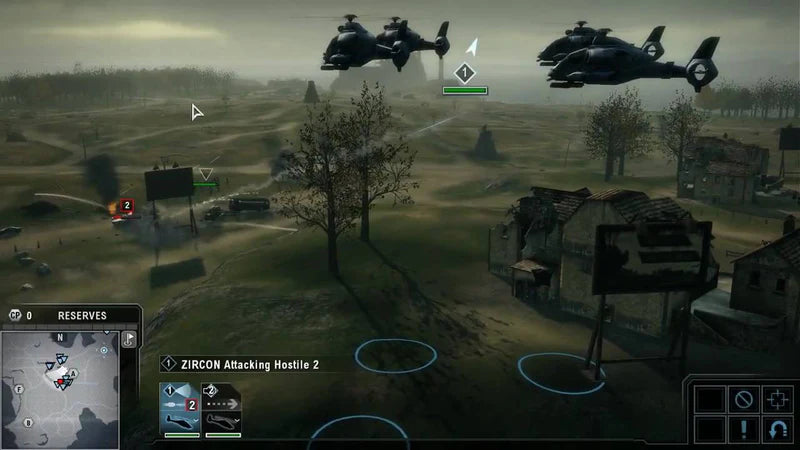 Gameplay-bilde fra Tom Clancys Endwar Xbox 360 Spill