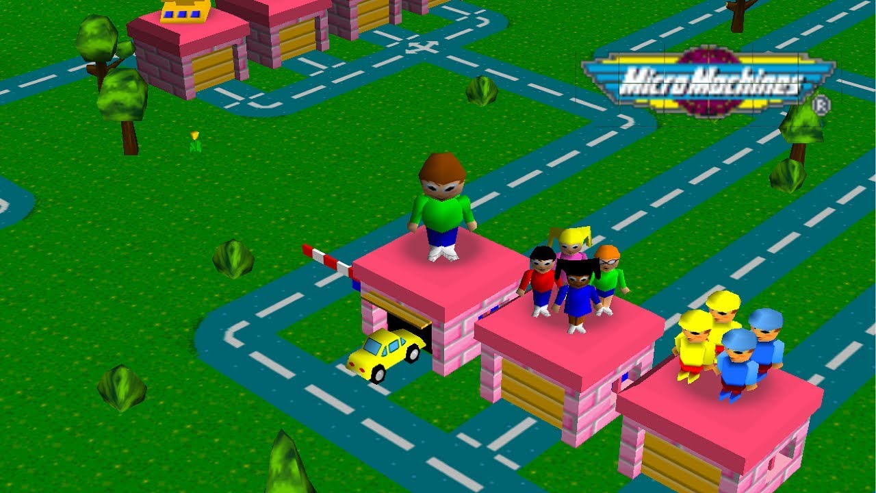 Micro Machines 64 turbo – Nintendo 64 spill (N64)