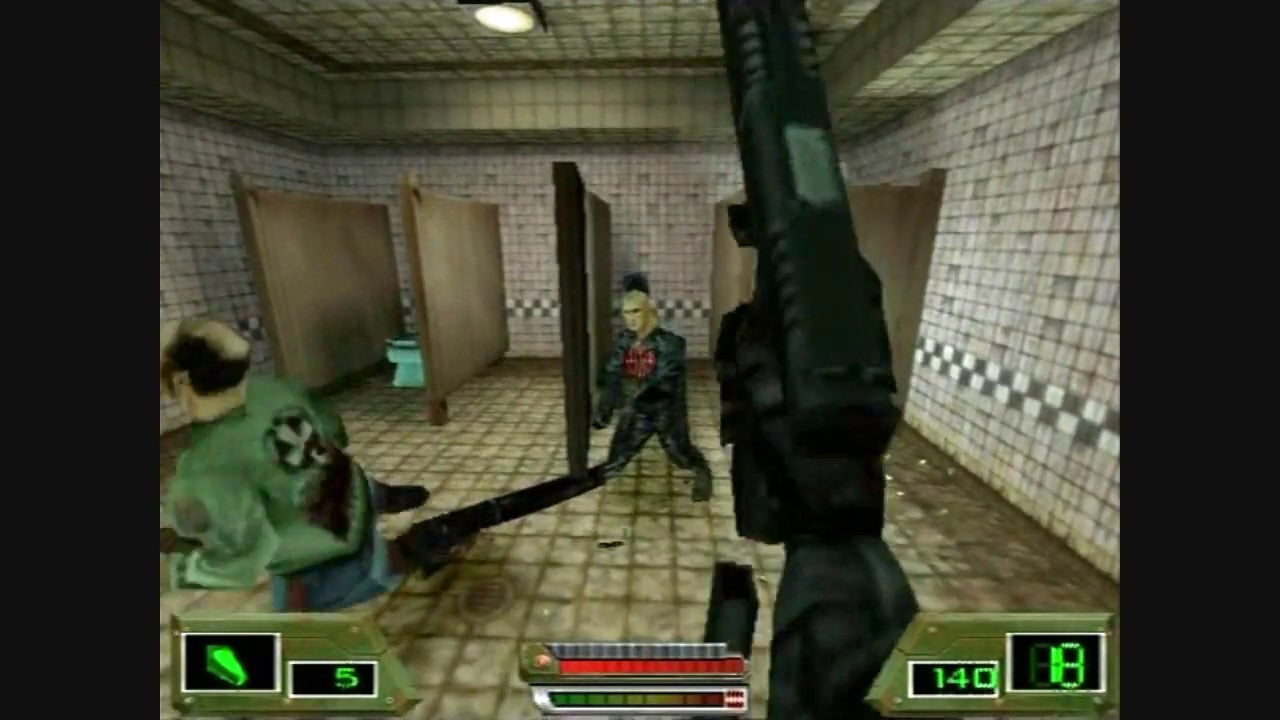 Gameplay-bilde fra Soldiers of fortune (gold edition) - Playstation 2 spill (PS2)