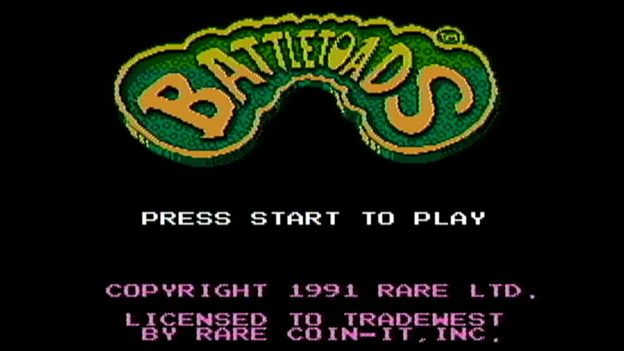Battletoads (USA) (i eske) - Nintendo entertainment system / NES spill