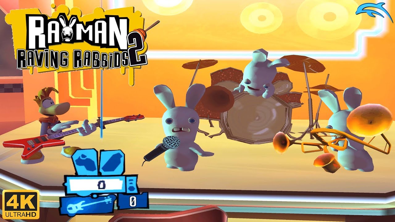 Rayman Raving Rabbids 2 - Nintendo Wii spill