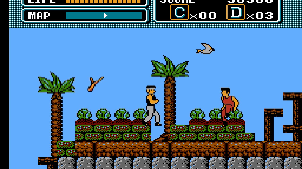 The karate kid (USA) - Nintendo entertainment system / NES spill