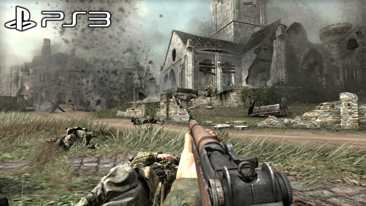 Gameplay-bilde fra Call Of Duty 3 Platinum Playstation 3 Spill Ps3